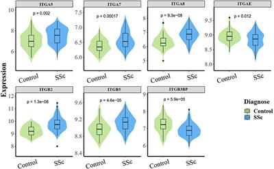 Expression and Pathogenic Analysis of Integrin Family Genes in Systemic Sclerosis